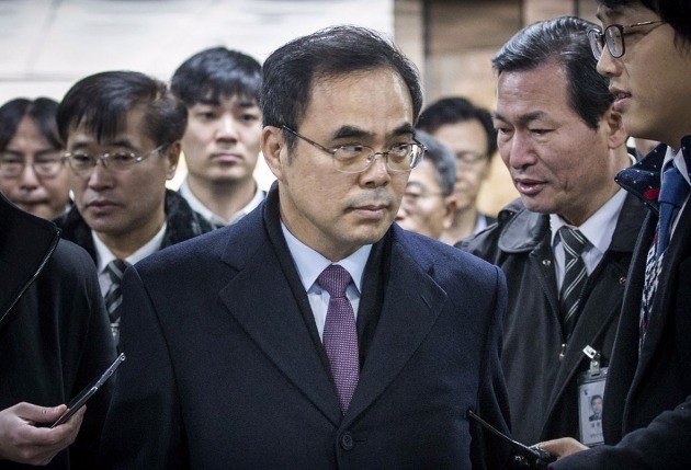 김종 전 차관. 지난달 영장실질심사를 받기 위해 서울 서초구 서울중앙지법에 출석하던 모습. 한경DB