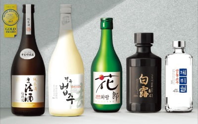경주법주, 국산 쌀로 100일 숙성…화랑, 은은한 향과 풍부한 맛