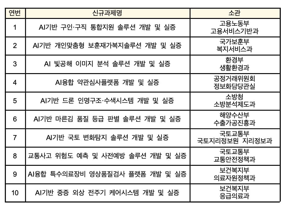 구인구직부터 드론 인명구조까지…공공 서비스에 AI 도입 나선다