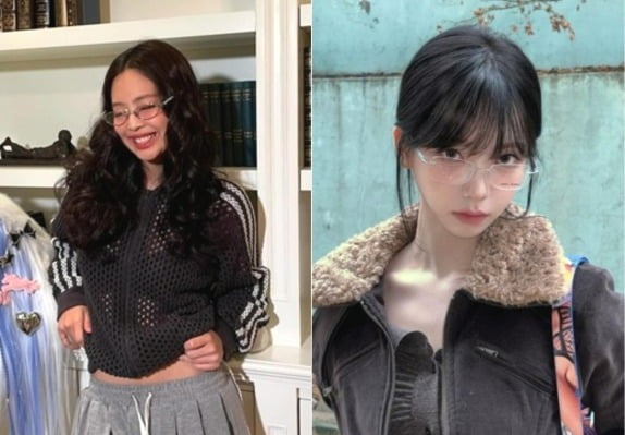 "제니·카리나 안경 뭐야?"…2030 푹 빠지자 매출 폭발한 패션