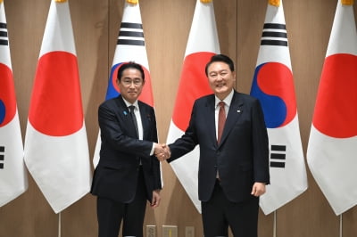 "한일 정상회담 26일 서울 개최 조율…작년 11월 이후 6개월만에 만나"