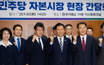 민주당 "국내 증시 저평가…임기 내 코스피 5000 달성"