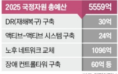국정자원 예산의 1%에도 못미쳐…확 쪼그라든 전산망 이중화 투자