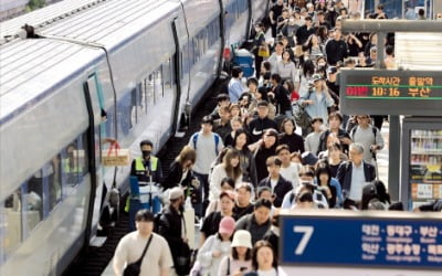 [포토] 이젠 귀경 전쟁…붐비는 서울역