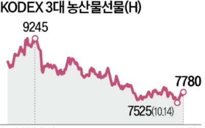 '에브리싱 랠리'서 소외된 농산물 펀드
