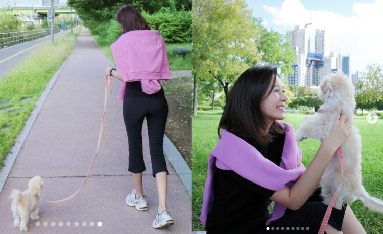 김하늘, 공원서 뜻밖의 동안 비결 포착...“이러면 노화 느려져”, 왜?